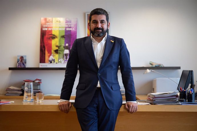 El conseller de Treball, Assumptes Socials i Famílies de la Generalitat, Chakir El Homrani