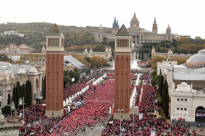 La Cursa de la Dona de Barcelona acoge 36.000 participantes, 2.000 más que el año pasado