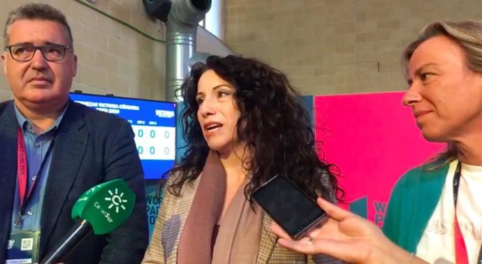 La parlamentaria de Ciudadanos (Cs) y consejera de Igualdad, Políticas Sociales y Conciliación de la Junta de Andalucía, Rocío Ruiz, este domingo