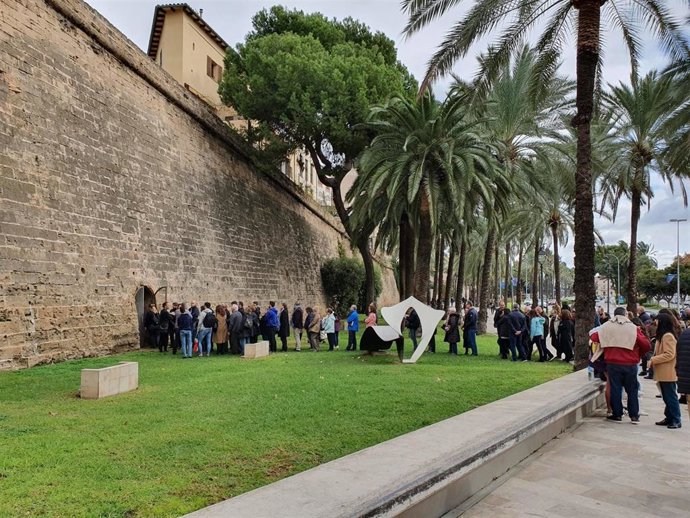 El Ayuntamiento de Palma ha abierto este domingo al público un antiguo refugio antiaéreo.