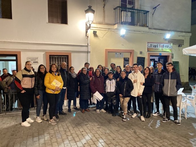 Personal técnico municipal y personas voluntarias que han elaborado el censo