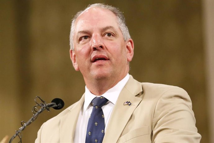 El gobernador de Luisiana, el demócrata John Bel Edwards