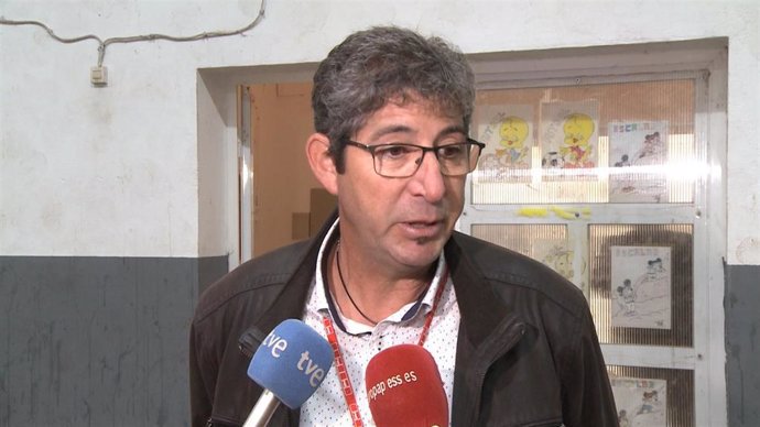 Ángel Serván, candidato del PSOE en Cordobilla de Lácara.