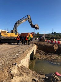 Fomento subsana los daños por las lluvias en tres tramos de la carretera regional que une Cieza con Calasparra
