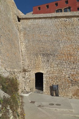 El túnel de Es Soto Fosc en Ibiza.