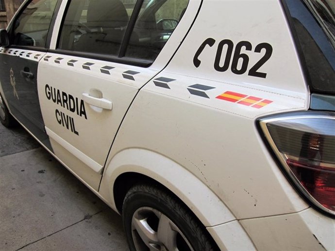 Imagen de archivo de coche patrulla de la Guardia Civil