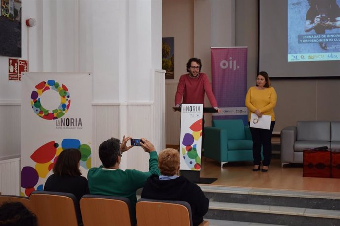 Inauguración de jornadas sobre innovación y emprendimiento cultural en La Noria de Málaga