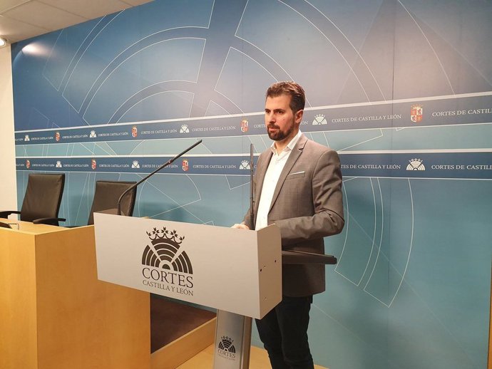 Luis Tudanca en una imagen de archivo en las Cortes.