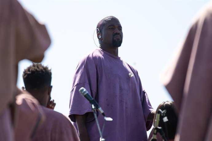 April 21, 2019 - Indio, California, United States: Kanye West's Easter Sunday Service during Weekend 2 of the Coachella Valley Music