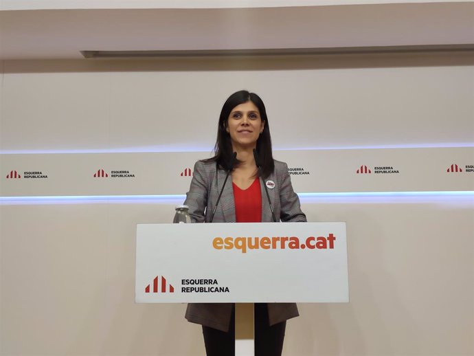 La portaveu d'ERC, Marta Vilalta