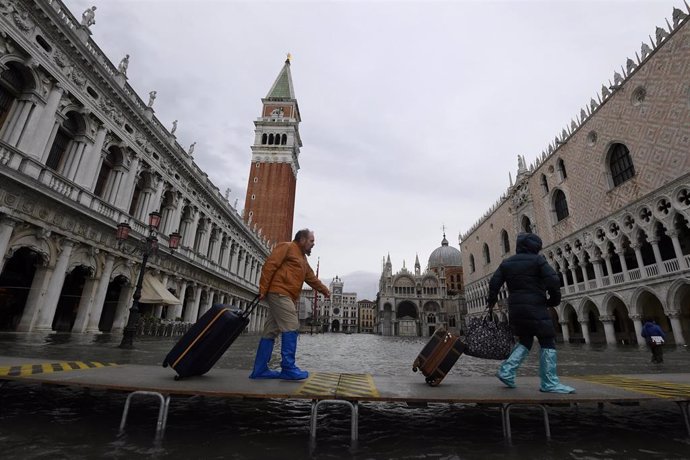 Las inundaciones en Venecia