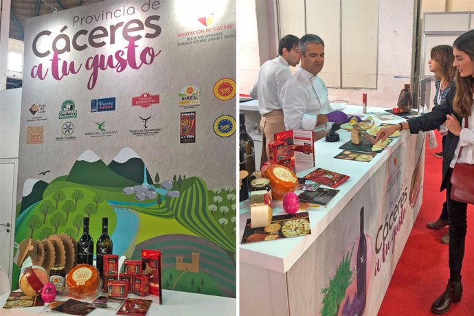 Productos de Cáceres viajan al Fórum Gastronómico de Barcelona