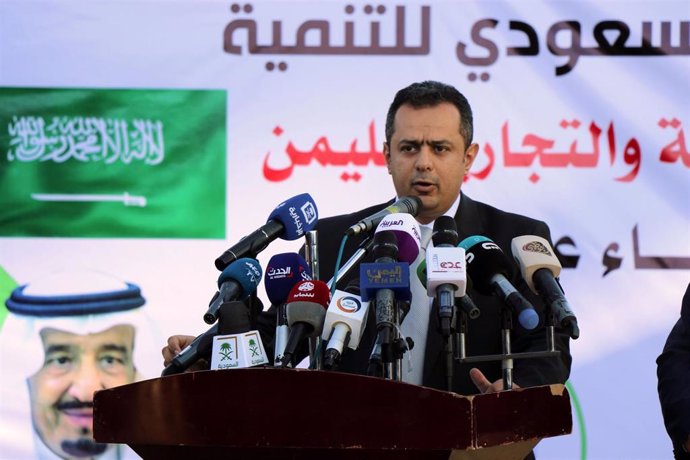 El primer ministro del Gobierno de Yemen reconocido internacionalmente, Main Abdulmalek