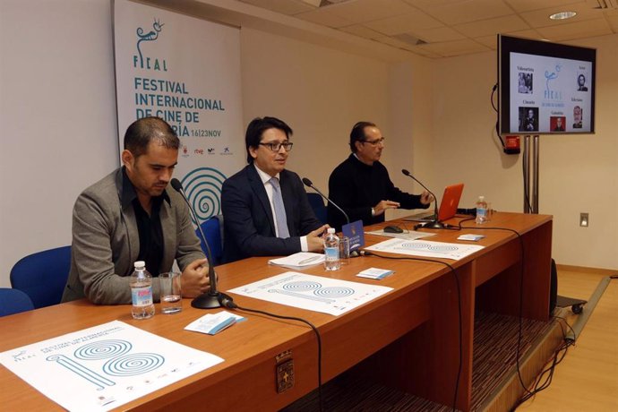Inauguración del taller de videoarte sobre Fernando Arrabal en el marco del Festival Internacional de Cine de Almería (Fical)