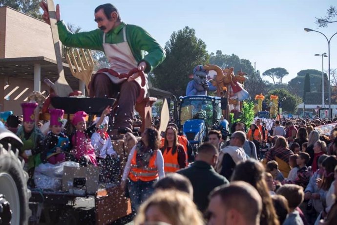 Cabalgata de los Reyes de Huelva.