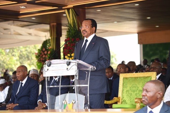 Paul Biya, presidente de Camerún