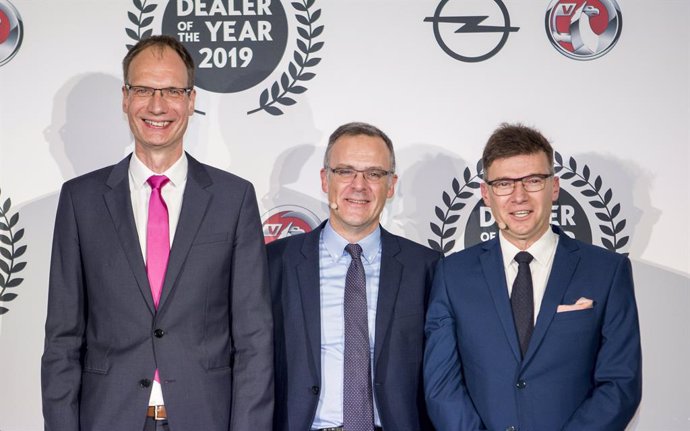 Haendler des Jahres, Lohscheller y Duchemin Cartier durante los premios Concesionario del Año 2019.