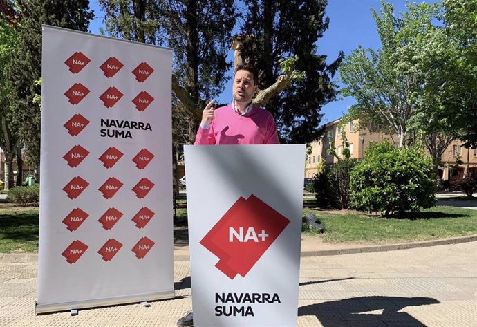 Alejandro Toquero, candidato de Navarra Suma a la alcaldía de Tudela.