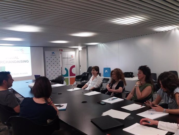 Participantes en los cursos de formación de CaixaBank y la Asociación de Hostelería de Navarra