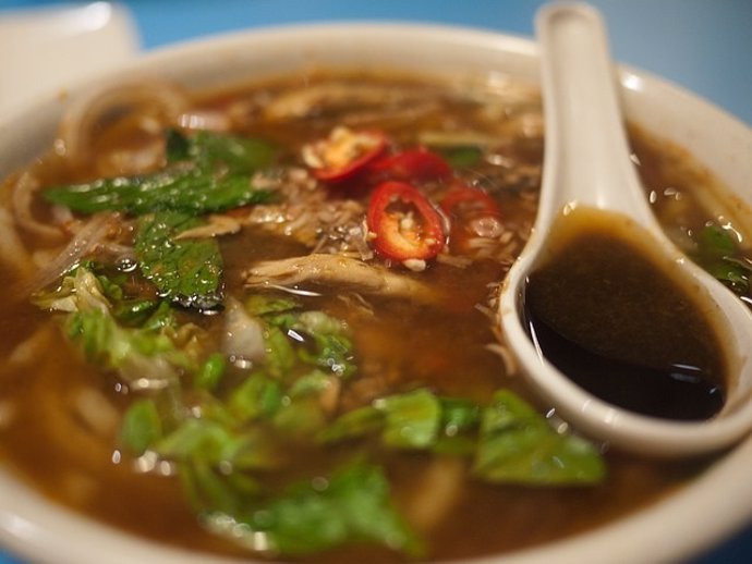 Sopa tradicional China.