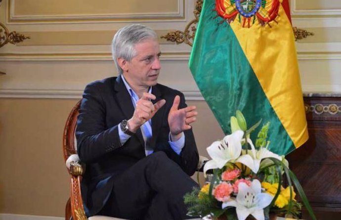    El exvicepresidente de Bolivia Álvaro García Linera.