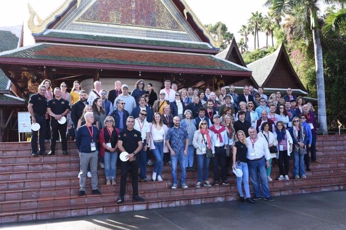 Loro Parque recibe la visita de los participantes del Congreso  Internacional de