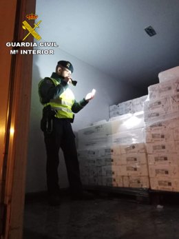 Sevilla.- Sucesos.- Intervienen más de 5.200 kilos de pescado en un peaje de la 