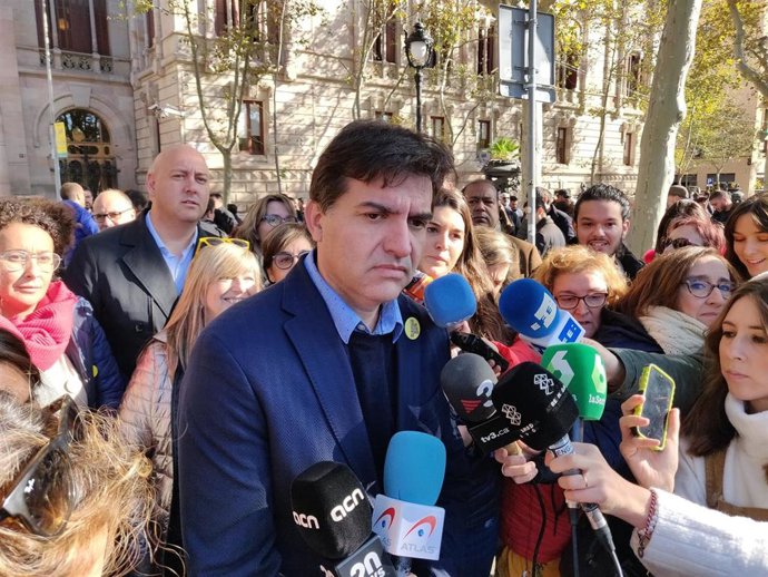 El presidente de ERC en el Parlament, Sergi Sabri.