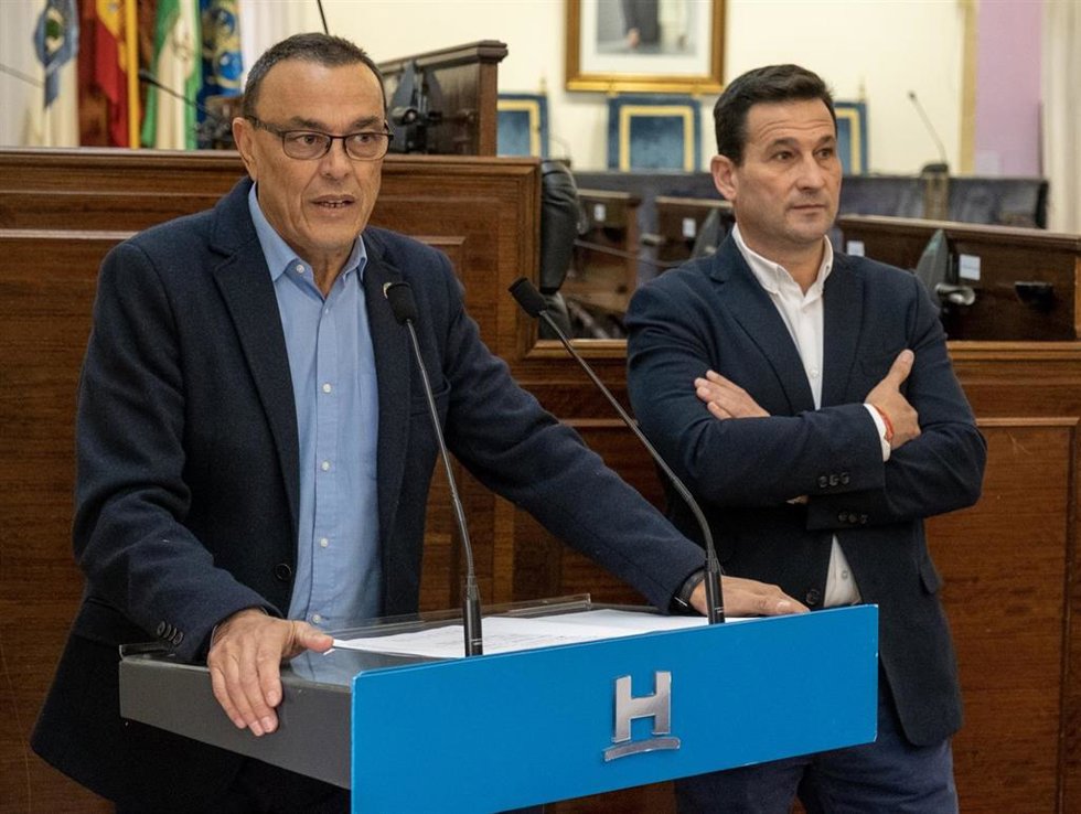 El presidente de la Diputación de Huelva, Ignacio Caraballo.