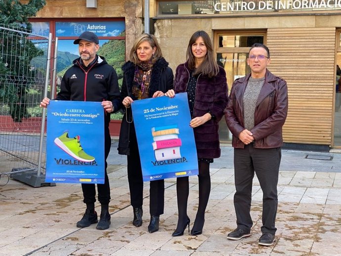 Iván Marcos, Concepción Méndez, Leticia González y José Luis Prieto.