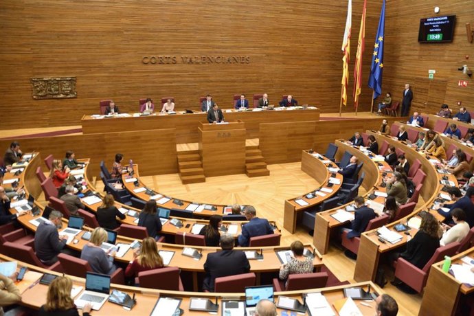 Pleno de Les Corts Valencianes