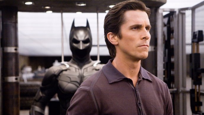 Christian Bale es Batman en El caballero oscuro