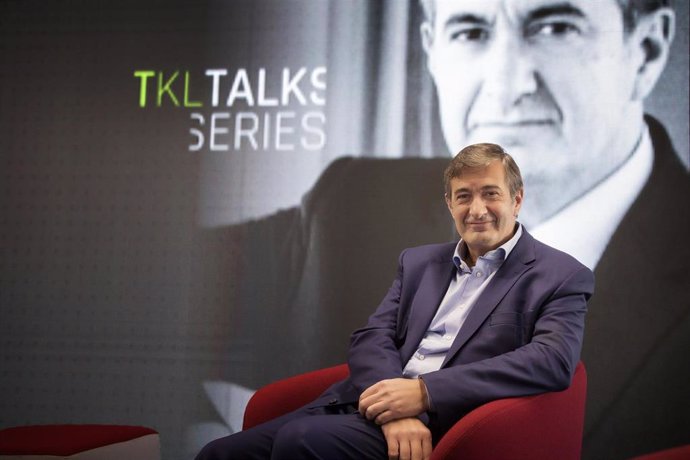 El vicedirector de 'La Vanguardia', Jordi Juan, inaugura el foro TKL Talks Series, celebrado en Barcelona el 19 de noviembre de 2019