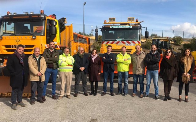Presentación del Plan de Vialidad Invernal en las carreteras jiennenses