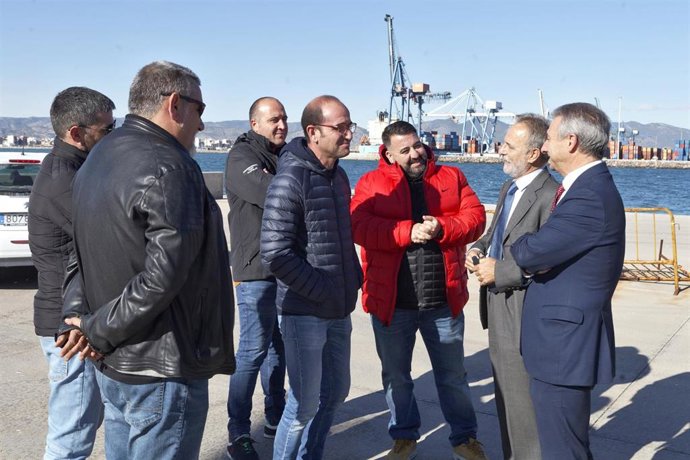 El presidente de Puertos del Estado visita el Puerto de Castellón