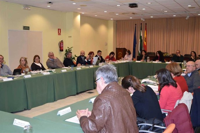 Imagen de la reunión del Consejo de Servicios Sociales, que ha presidido este martes la consejera de Igualdad, Rocío Ruiz.