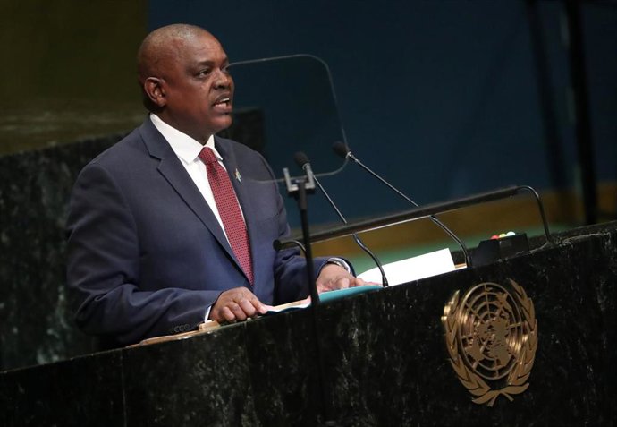 El presidente de Botsuana, Mokgweetsi Masisi