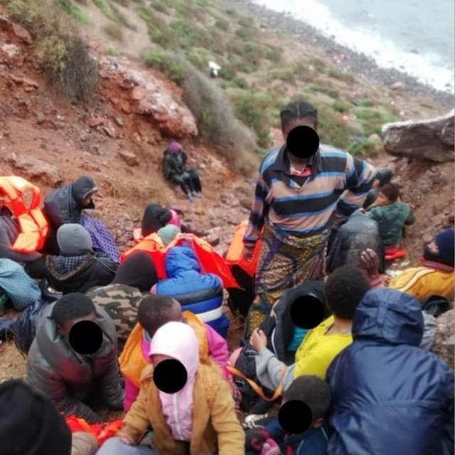 Inmigrantes atrapados en las Islas Chafarinas