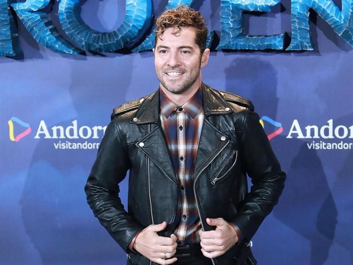 David Bisbal, en el estreno de 'Frozen II'