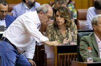PSOE-A niega debate sobre el futuro de Díaz tras los ERE: "Hay total coordinación con Ferraz, lo demás son milongas"