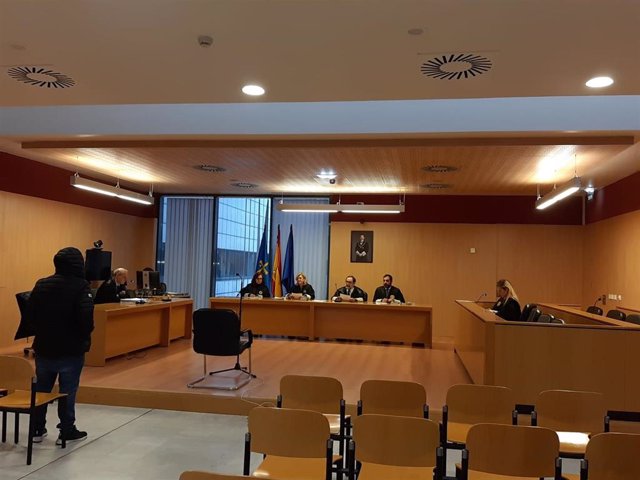 Juicio en la Sección Octava de la Audiencia Provincial de Asturias con sede en Gijón contra un acusado de agredir a su hermano con una navaja