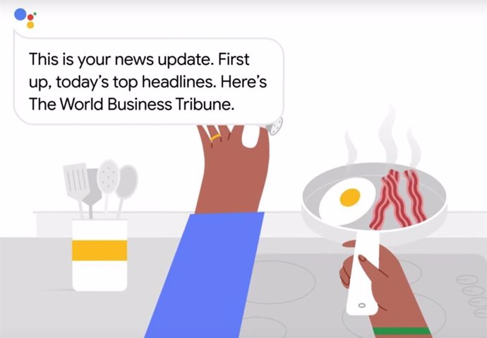 Nueva función Your News Update del Asistente de Google