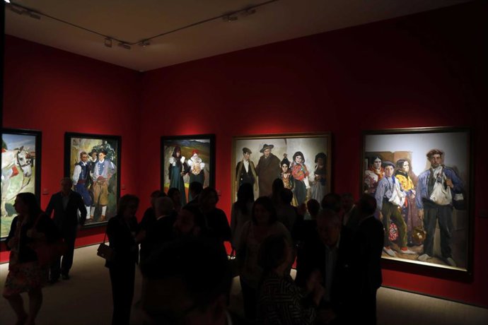 La exposición Sorolla tierra adentro que se exhibe en el Centro Cultural Fundación Unicaja de Málaga