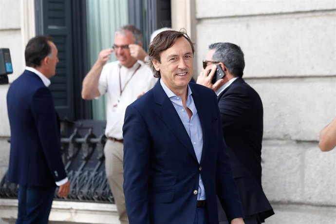 Rafael Hernando, senador del PP y secretario cuarto de la Mesa del Senado.