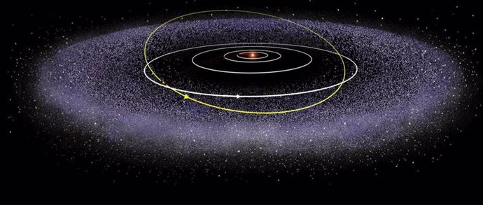 Un cinturón de Kuiper, descubierto en una estrella distante