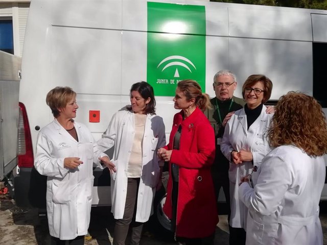 Nueva unidad móvil para el Centro de Transfusión Sanguínea de Jaén