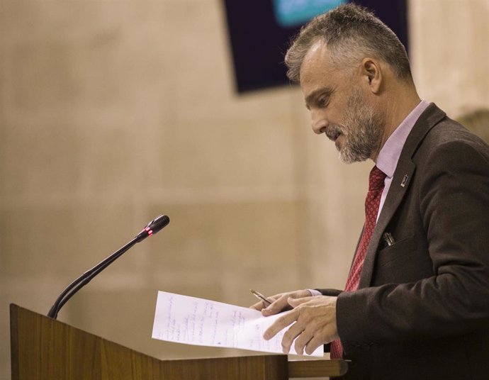 El portavoz parlamentario del PSOE-A, José Fiscal, en una foto de archivo