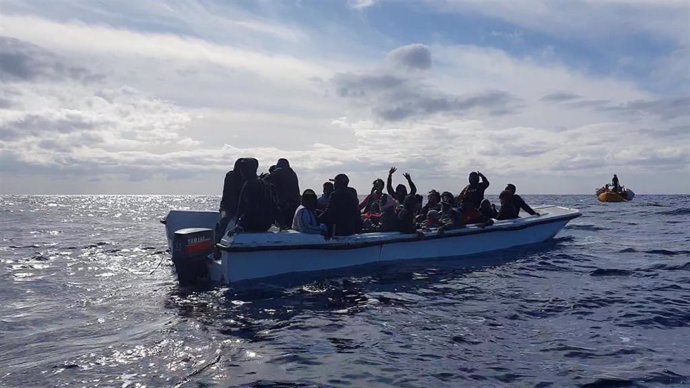 Rescate de migrantes por el 'Ocean Viking'