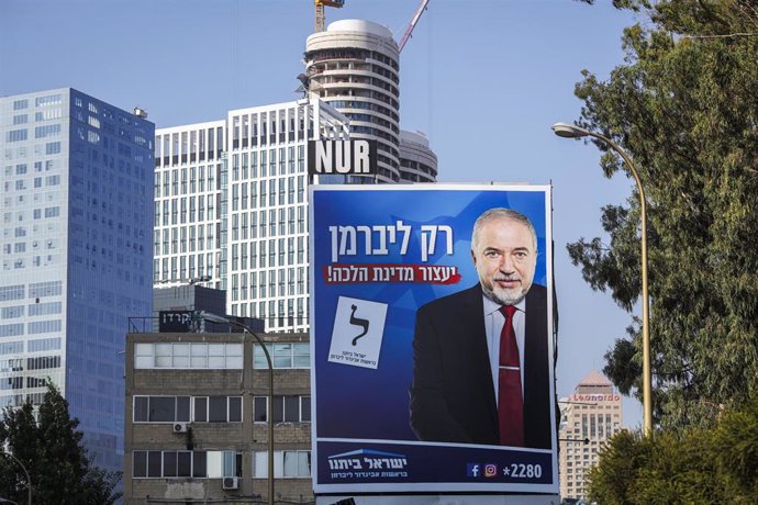 Cartel electoral de Avigdor Lieberman