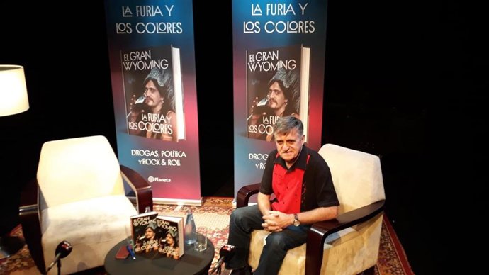 El Gran Wyoming presenta una autobiografía, 'La furia y los colores'